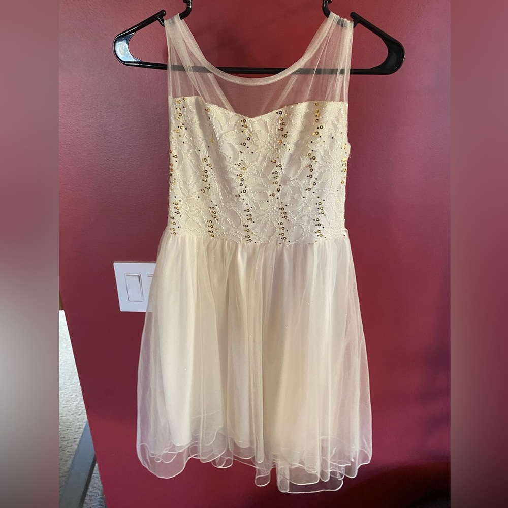 Speechless Kids White Party Dress (14)